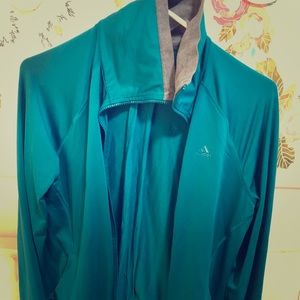 Emerald Adidas Zip-up